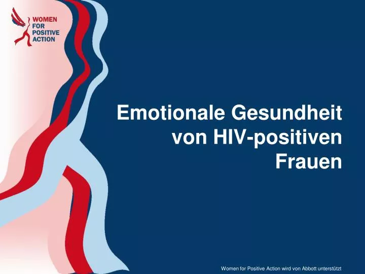 emotionale gesundheit von hiv positiven frauen