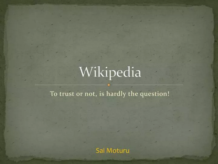 wikipedia