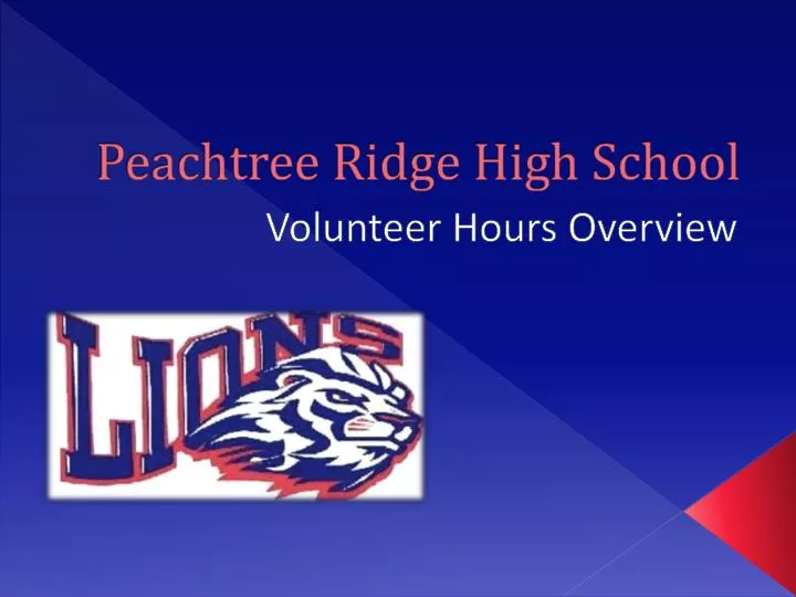 peachtree ridge high school