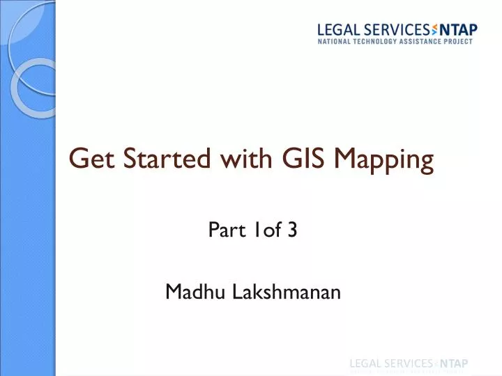 get started with gis mapping