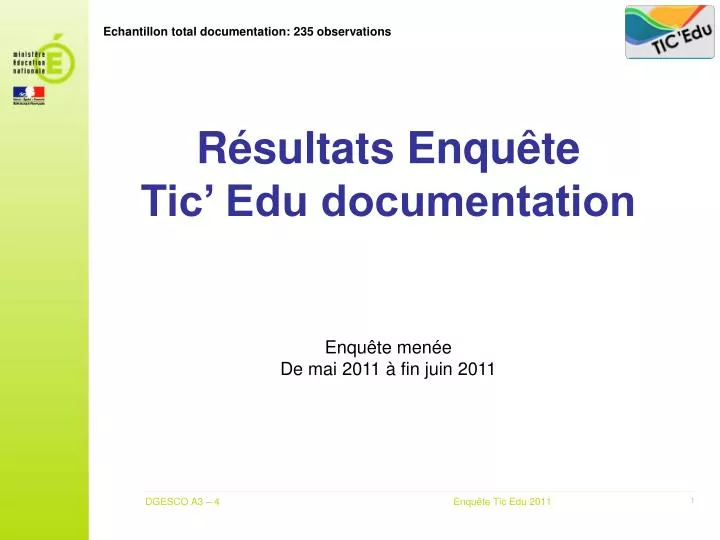 echantillon total documentation 235 observations