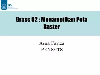 grass 02 menampilkan peta raster