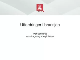 per sanderud vassdrags og energidirekt r