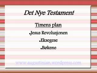 timens plan jesus revolusjonen eksegese b kene www augustinian wordpress com