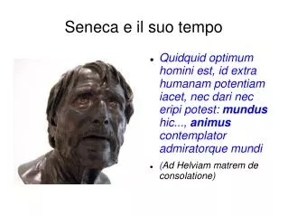 seneca e il suo tempo