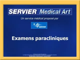 examens paracliniques