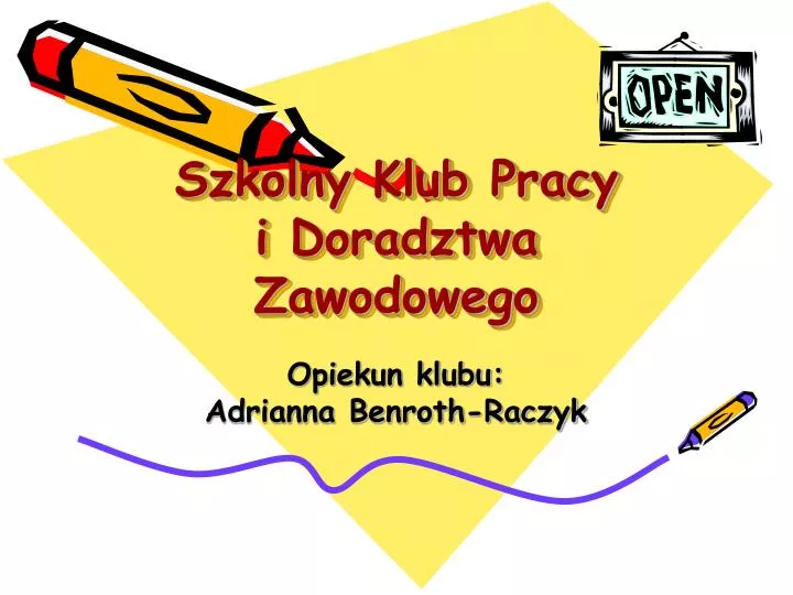 szkolny klub pracy i doradztwa zawodowego