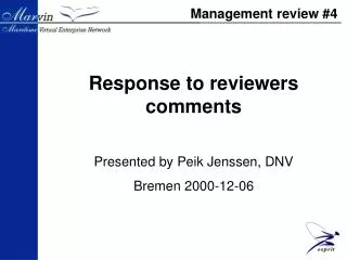 Management review #4