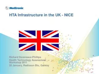 HTA Infrastructure in the UK - NICE