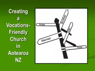 Creating a Vocations-Friendly Church in Aotearoa NZ