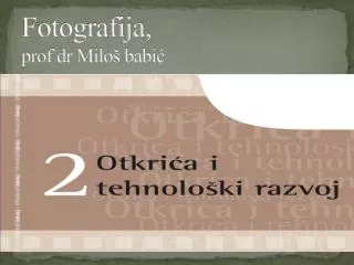 fotografija prof dr milo babi