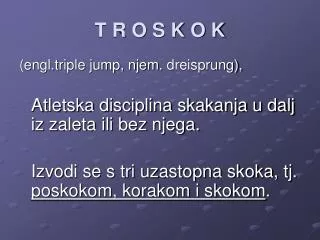 t r o s k o k