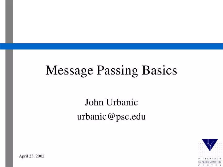 message passing basics