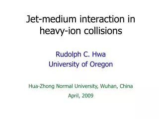 Jet-medium interaction in heavy-ion collisions