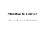 Alternatives for detention - slide 1