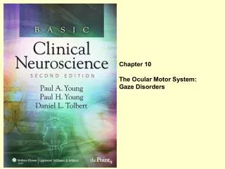 Chapter 10 The Ocular Motor System: Gaze Disorders