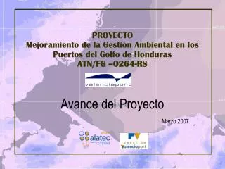 proyecto mejoramiento de la gesti n ambiental en los puertos del golfo de honduras atn fg 0264 rs