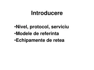 introducere
