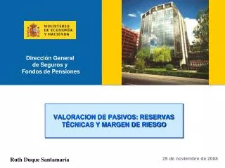 valoracion de pasivos reservas t cnicas y margen de riesgo