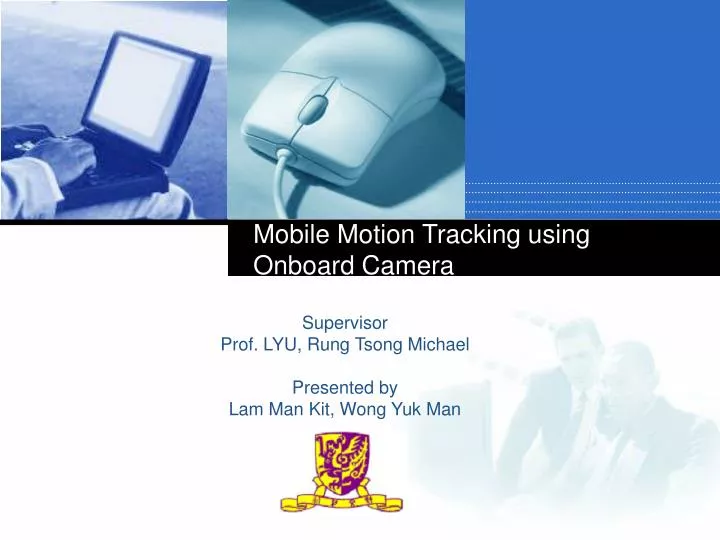 mobile motion tracking using onboard camera