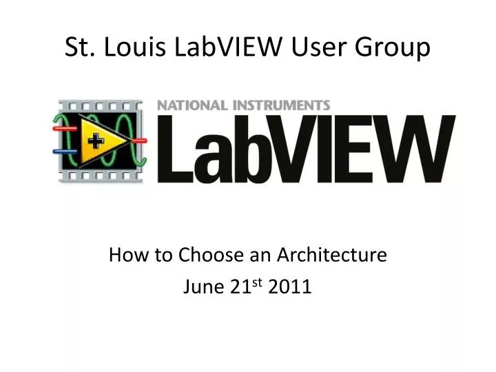 st louis labview user group