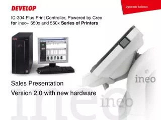 IC-304 Plus Print Controller, Powered by Creo for ineo+ 650x and 550x Series of Printers