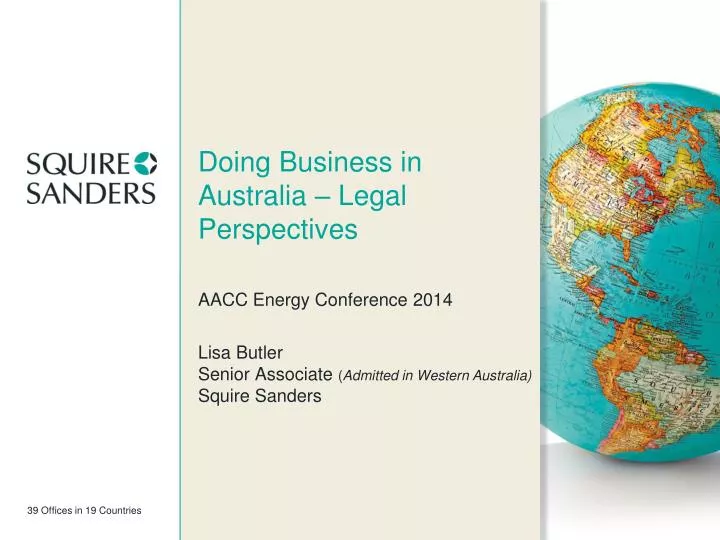 doing business in australia legal perspectives