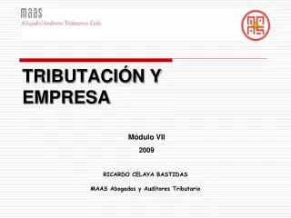 ricardo celaya bastidas maas abogados y auditores tributario