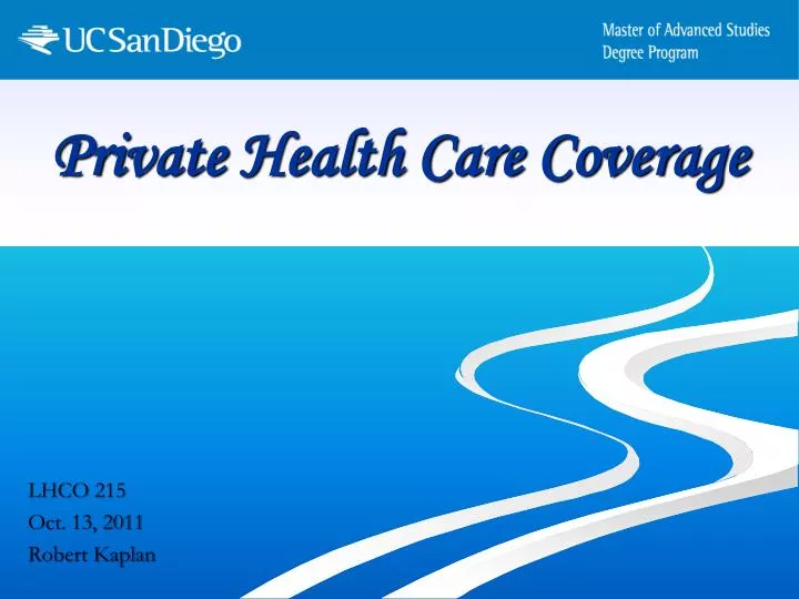 private health care coverage
