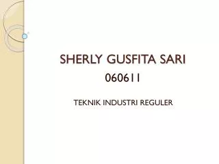 sherly gusfita sari