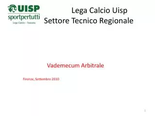 lega calcio uisp settore tecnico regionale