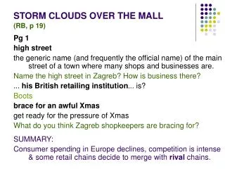STORM CLOUDS OVER THE MALL (RB, p 19)