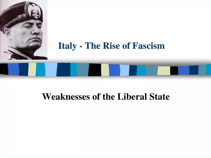 italy the rise of fascism