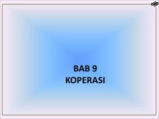 bab 9 koperasi