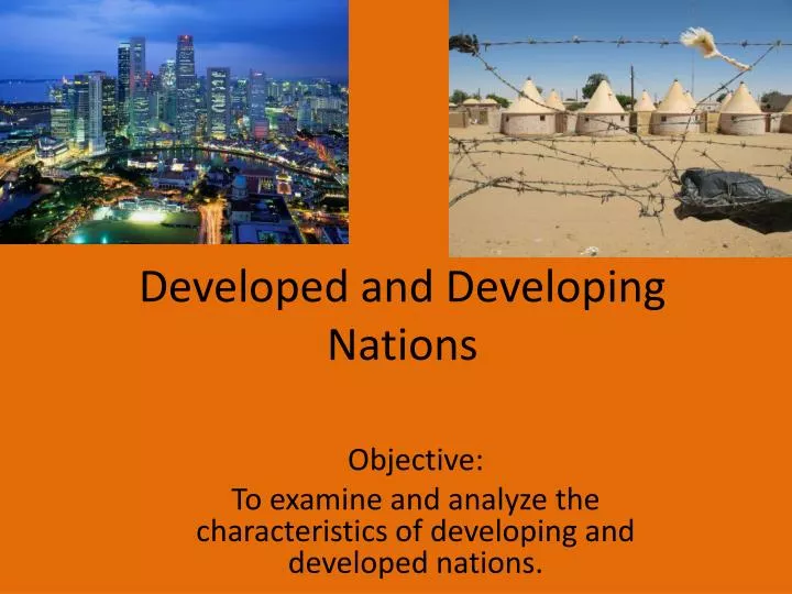 developed and developing nations