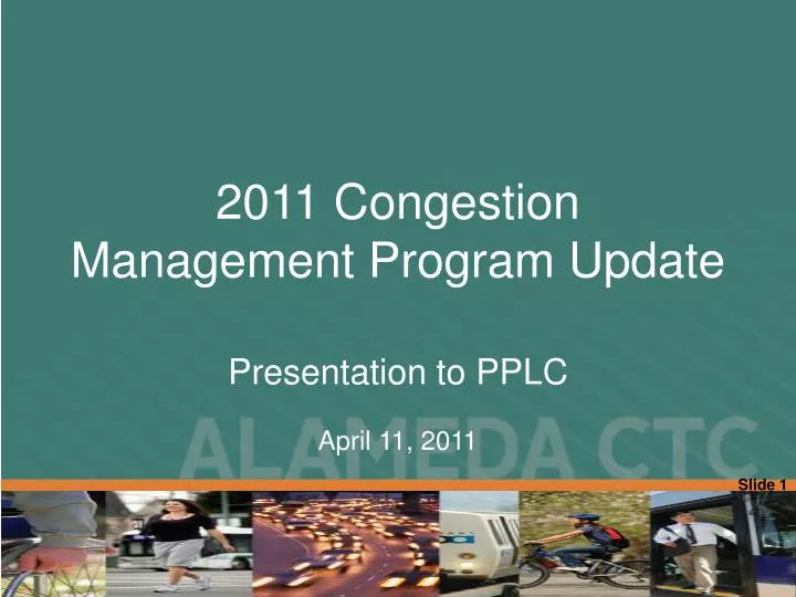 2011 congestion management program update