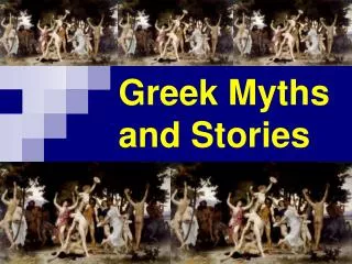 Greek Myths and Stories