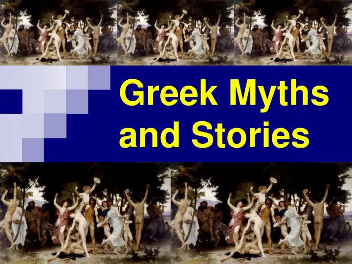 greek myths and stories