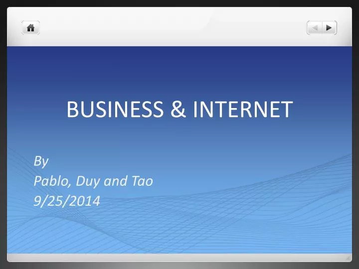 business internet