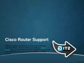 Technical Support For Cisco® Router | 888-465-3415