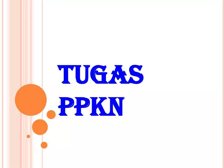 tugas ppkn