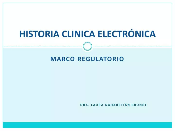 historia clinica electr nica