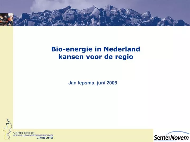 bio energie in nederland kansen voor de regio