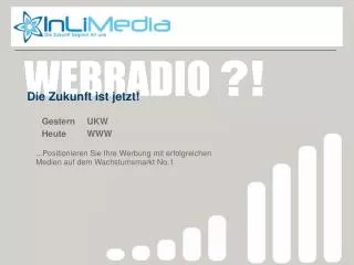gestern ukw heute www