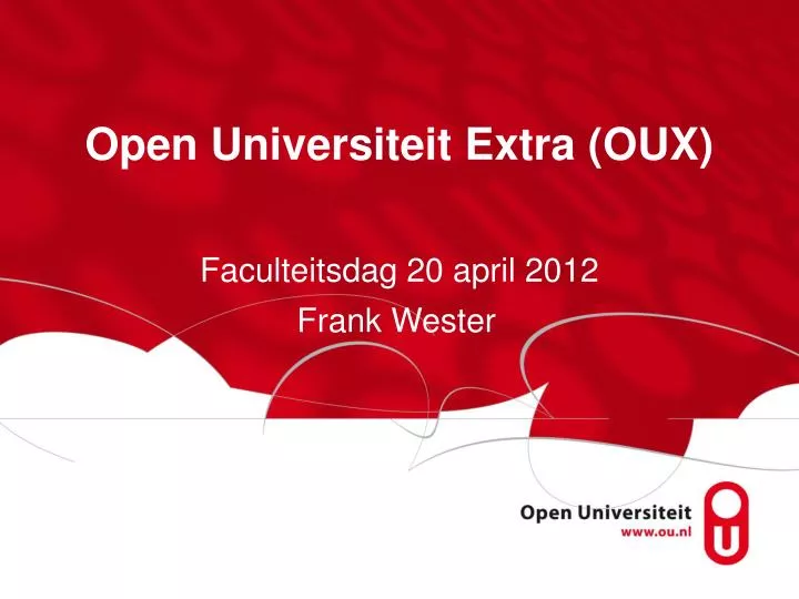 open universiteit extra oux