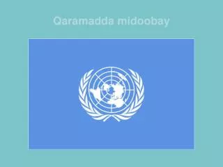 qaramadda midoobay