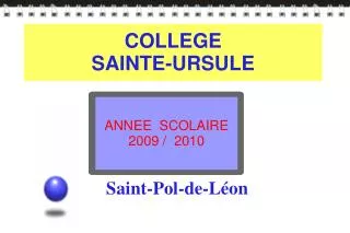 college sainte ursule