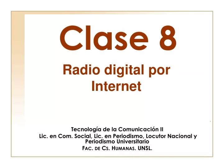 clase 8