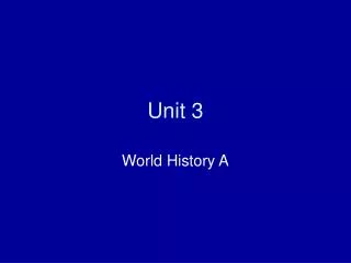 Unit 3