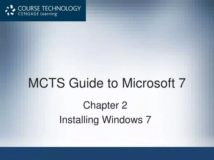 mcts guide to microsoft 7